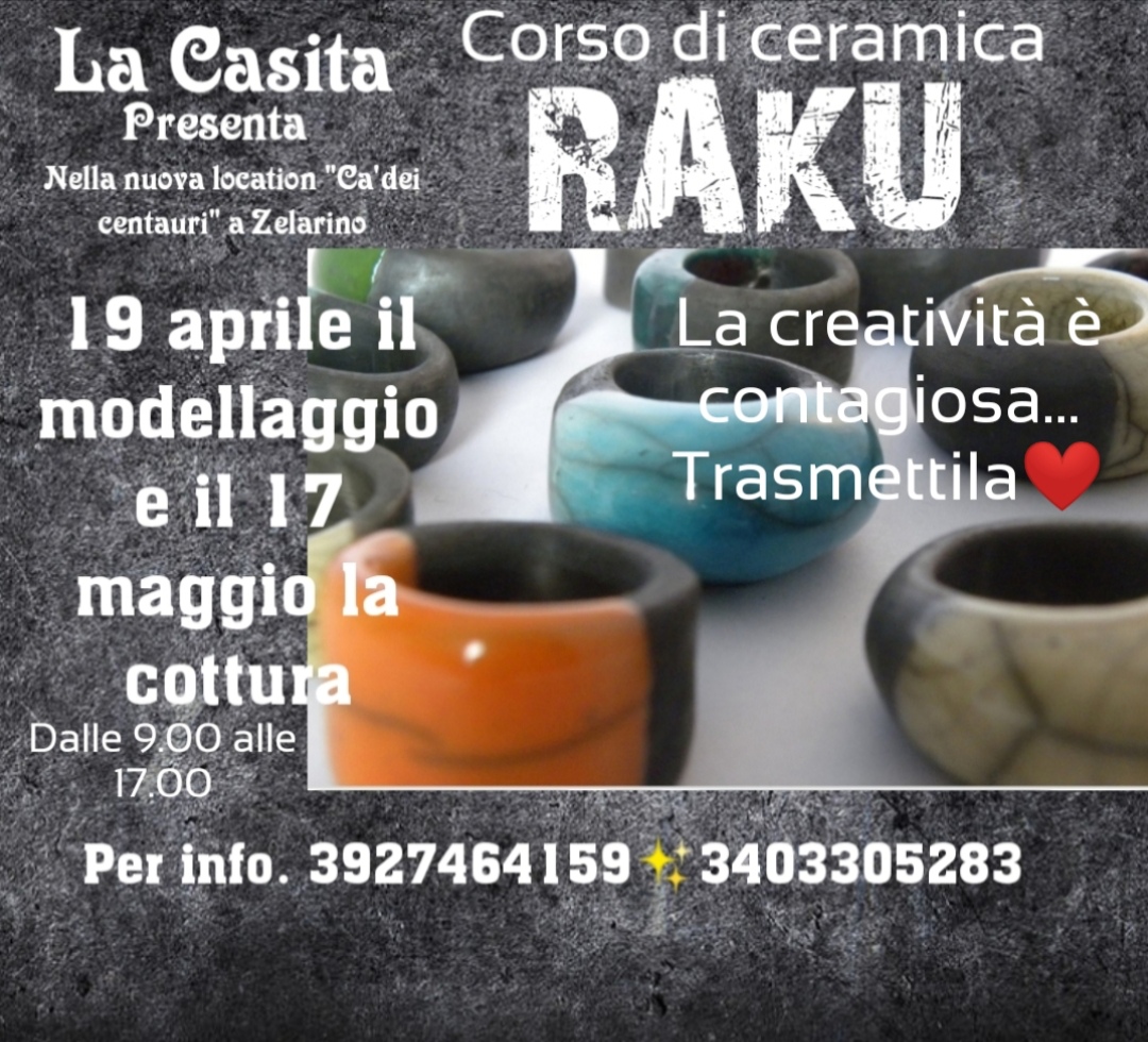 Corso di ceramica Raku